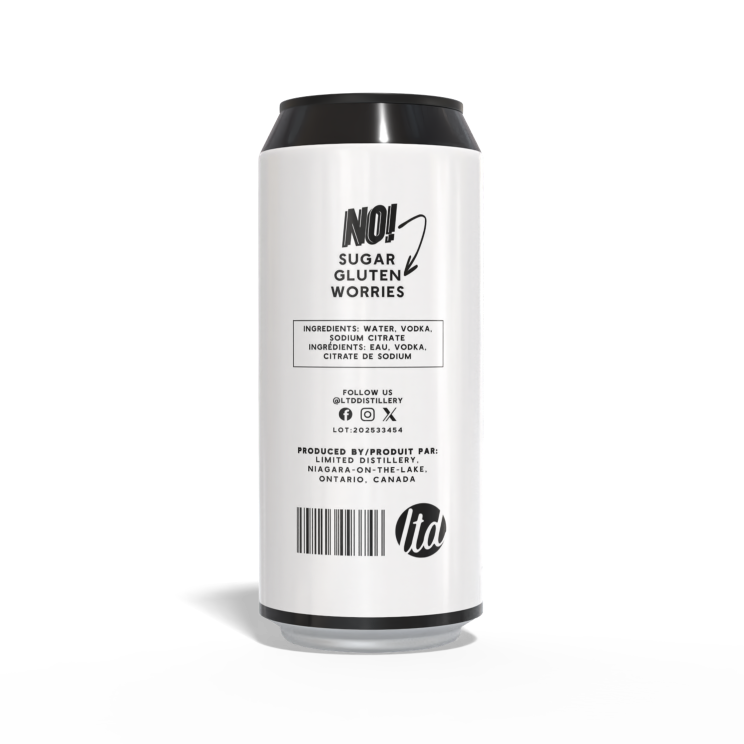 Limited Vodka Soda (473 ml Can)