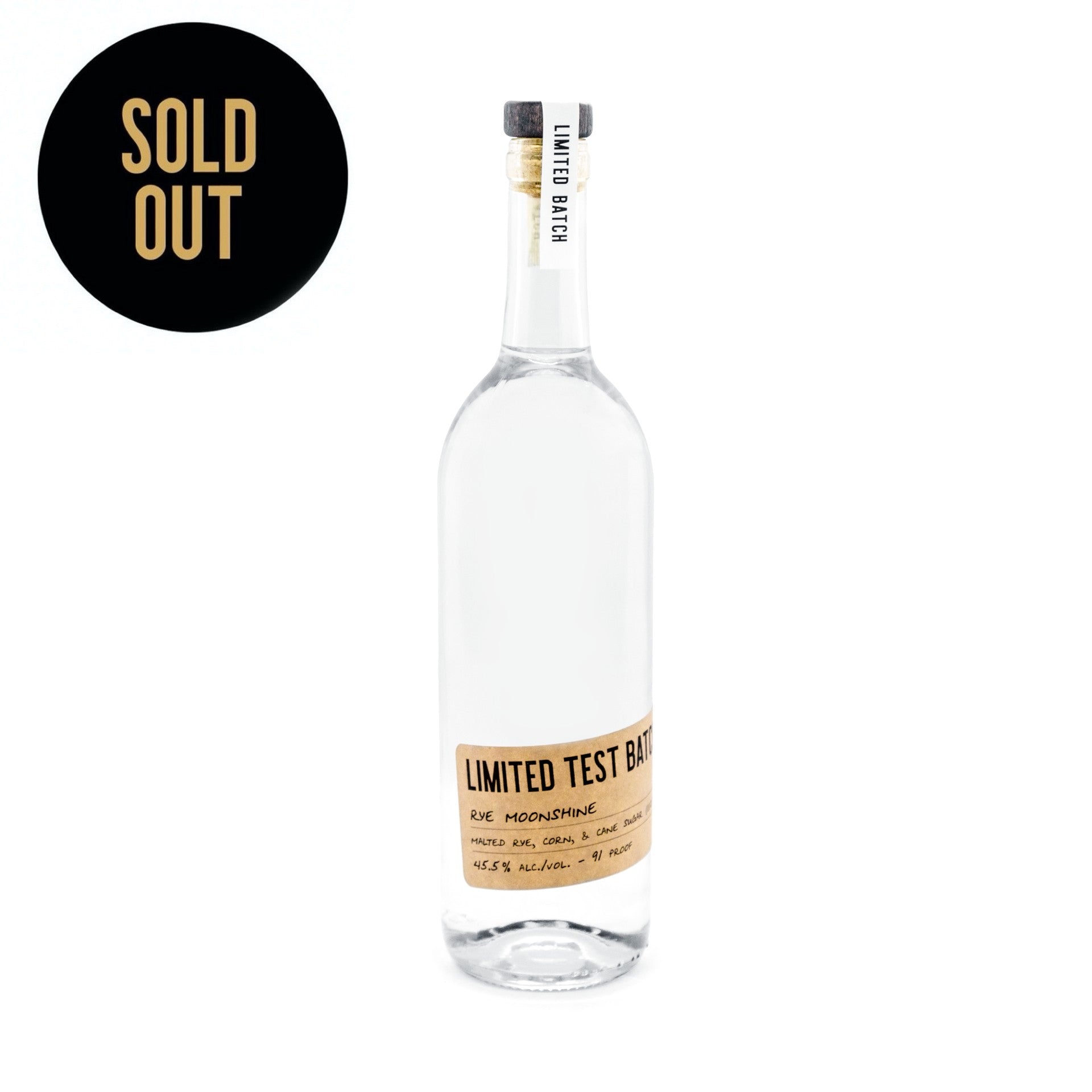 Limited Rye Moonshine