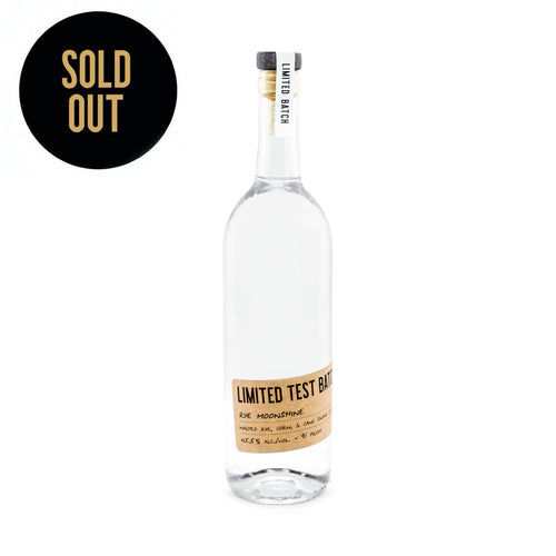 Limited Rye Moonshine